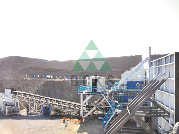 內蒙古錫林浩特大唐煤業勝利東二號露天礦3500t h破碎站